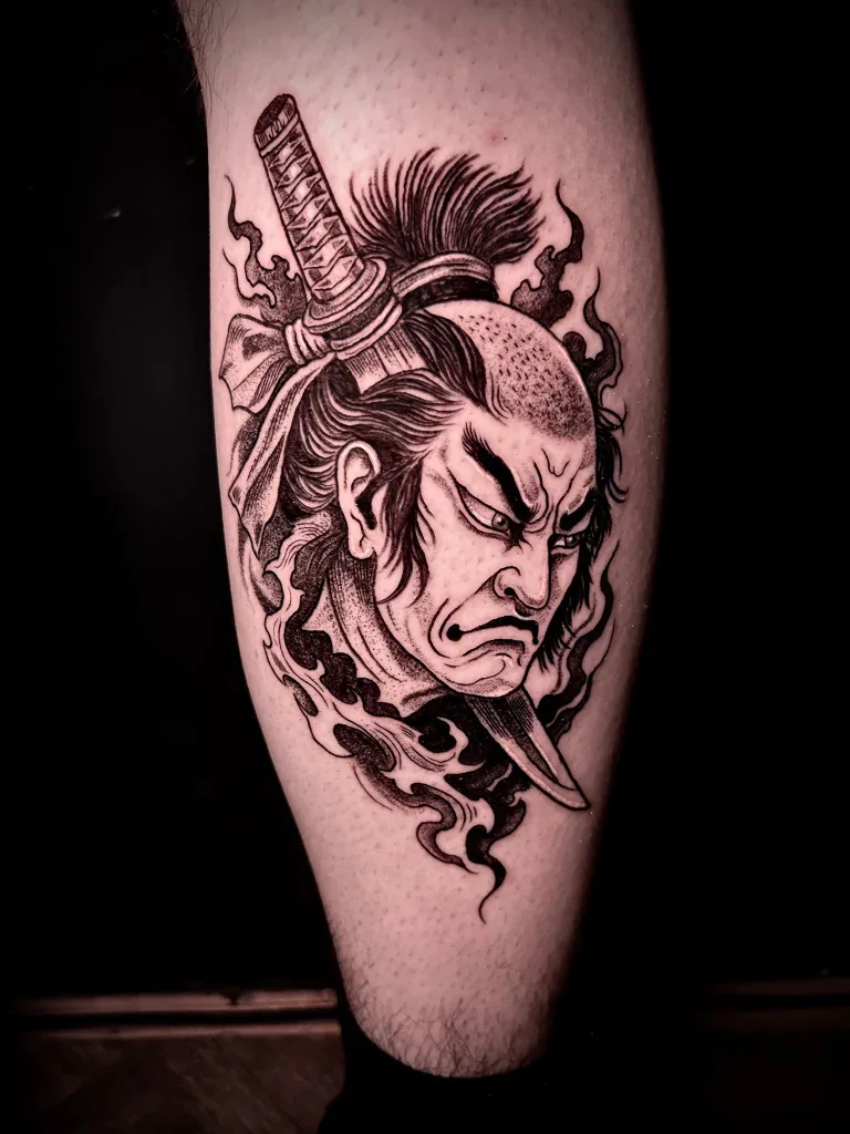 Tatuaj realizat de Adelina — detaliu din portofoliul Badass Tattoo Constanța