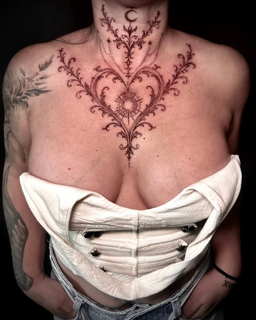 Tatuaj realizat de Adelina — detaliu din portofoliul Badass Tattoo Constanța