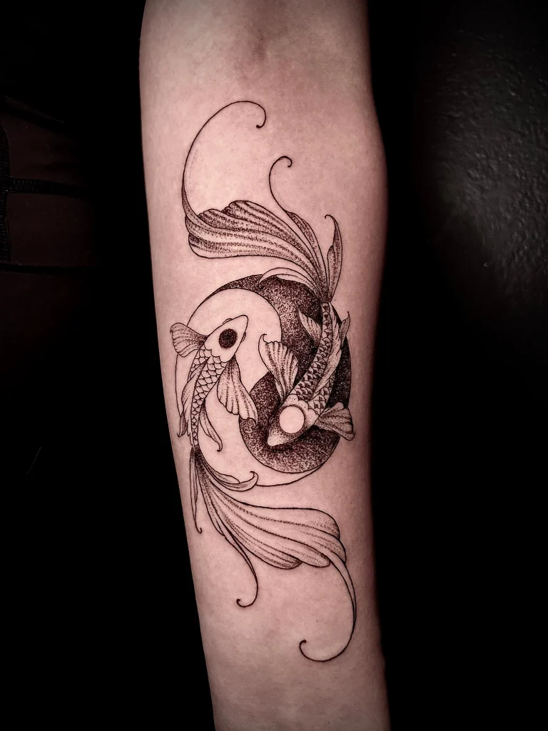 Tatuaj realizat de Adelina — detaliu din portofoliul Badass Tattoo Constanța