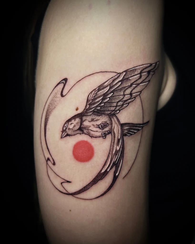 Tatuaj realizat de Adelina — detaliu din portofoliul Badass Tattoo Constanța