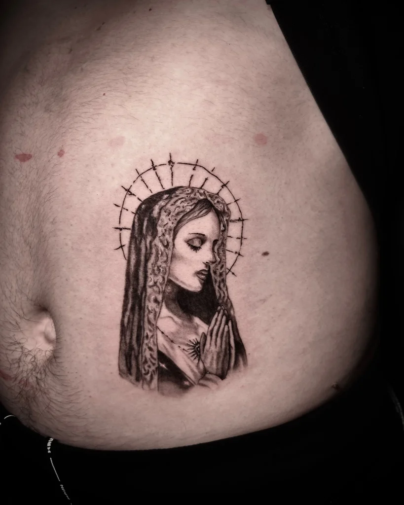 Tatuaj realizat de Adelina — detaliu din portofoliul Badass Tattoo Constanța