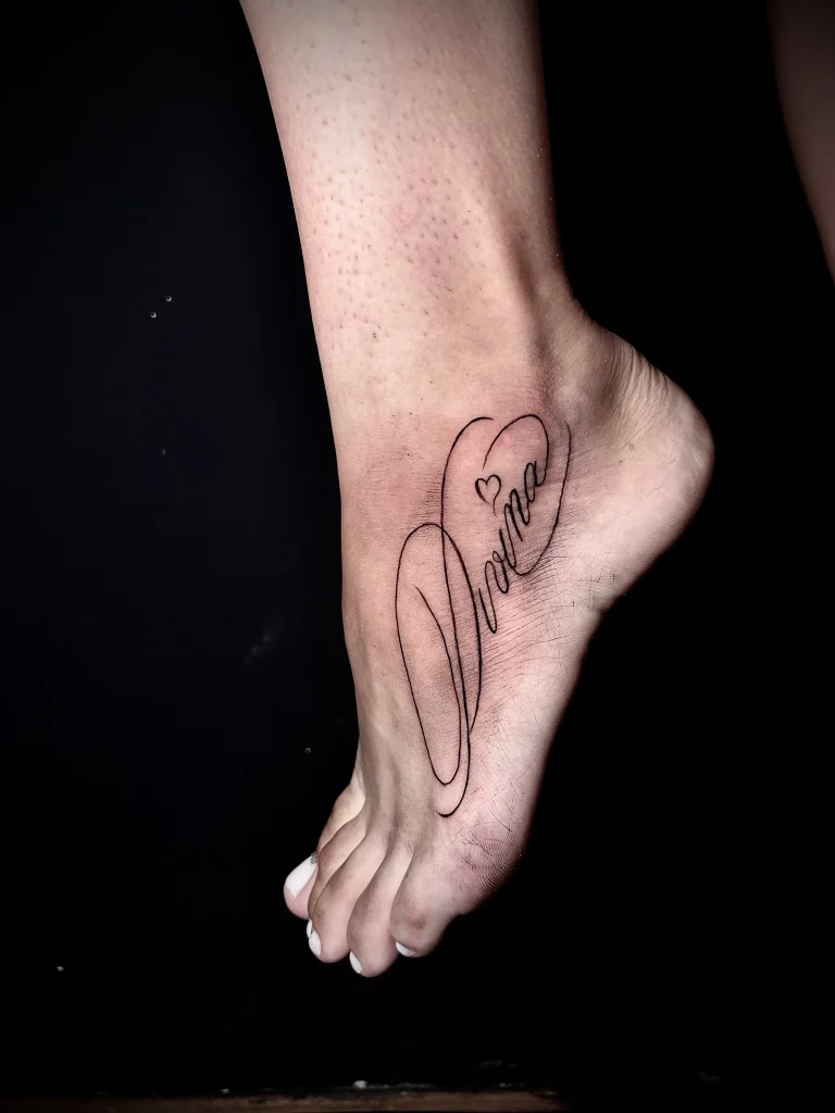 Tatuaj realizat de Adelina — detaliu din portofoliul Badass Tattoo Constanța