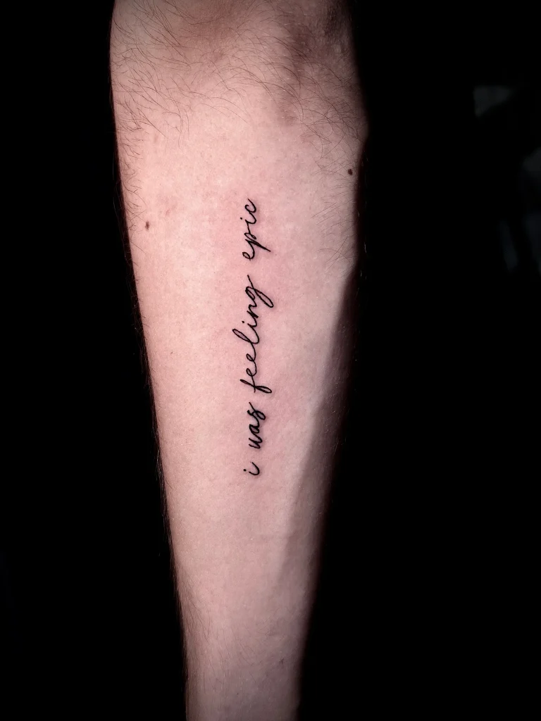 Tatuaj realizat de Adelina — detaliu din portofoliul Badass Tattoo Constanța