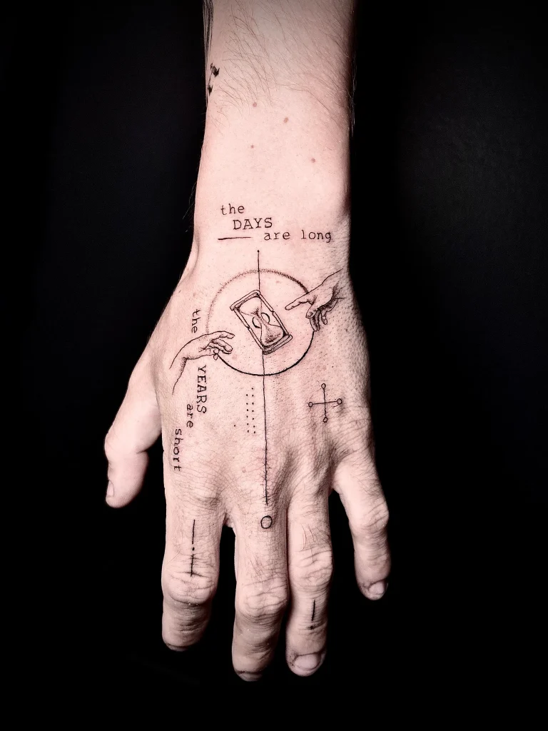 Tatuaj realizat de Adelina — detaliu din portofoliul Badass Tattoo Constanța