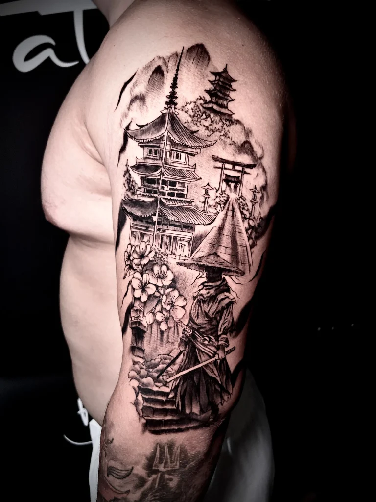 Tatuaj realizat de Adelina — detaliu din portofoliul Badass Tattoo Constanța