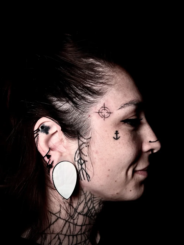Tatuaj realizat de Adelina — detaliu din portofoliul Badass Tattoo Constanța
