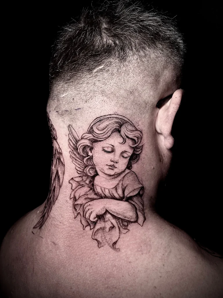 Tatuaj realizat de Adelina — detaliu din portofoliul Badass Tattoo Constanța