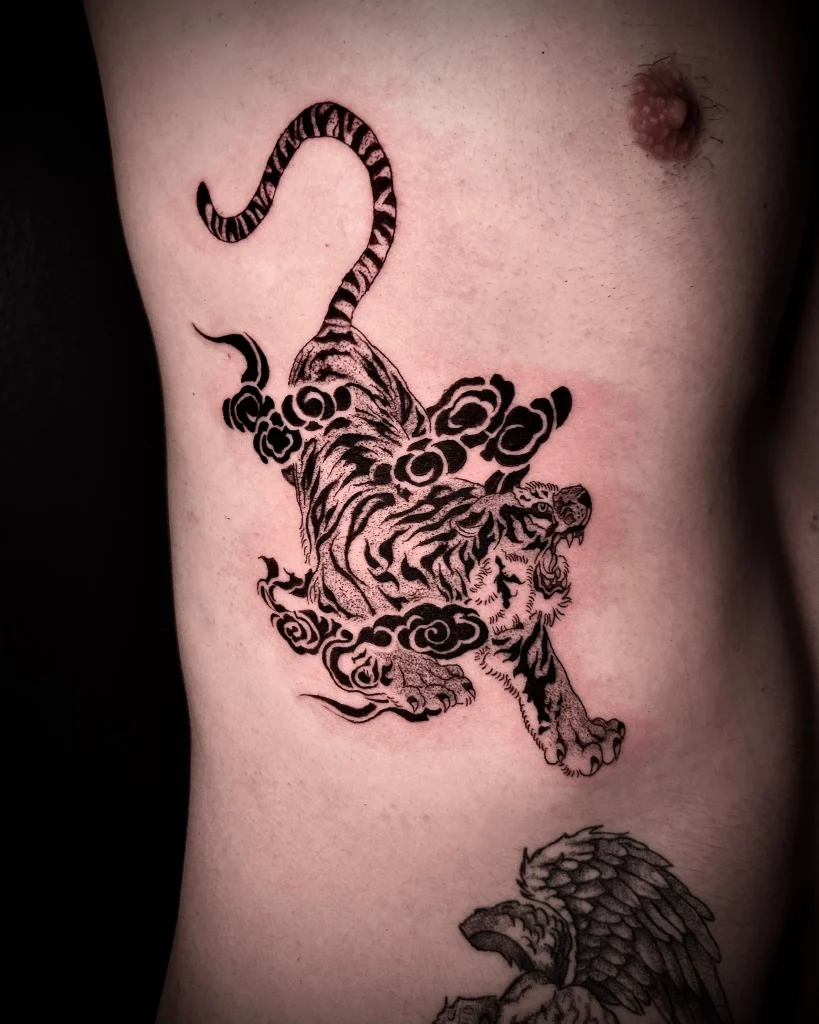 Tatuaj realizat de Adelina — detaliu din portofoliul Badass Tattoo Constanța