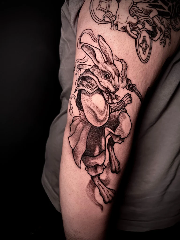 Tatuaj realizat de Adelina — detaliu din portofoliul Badass Tattoo Constanța