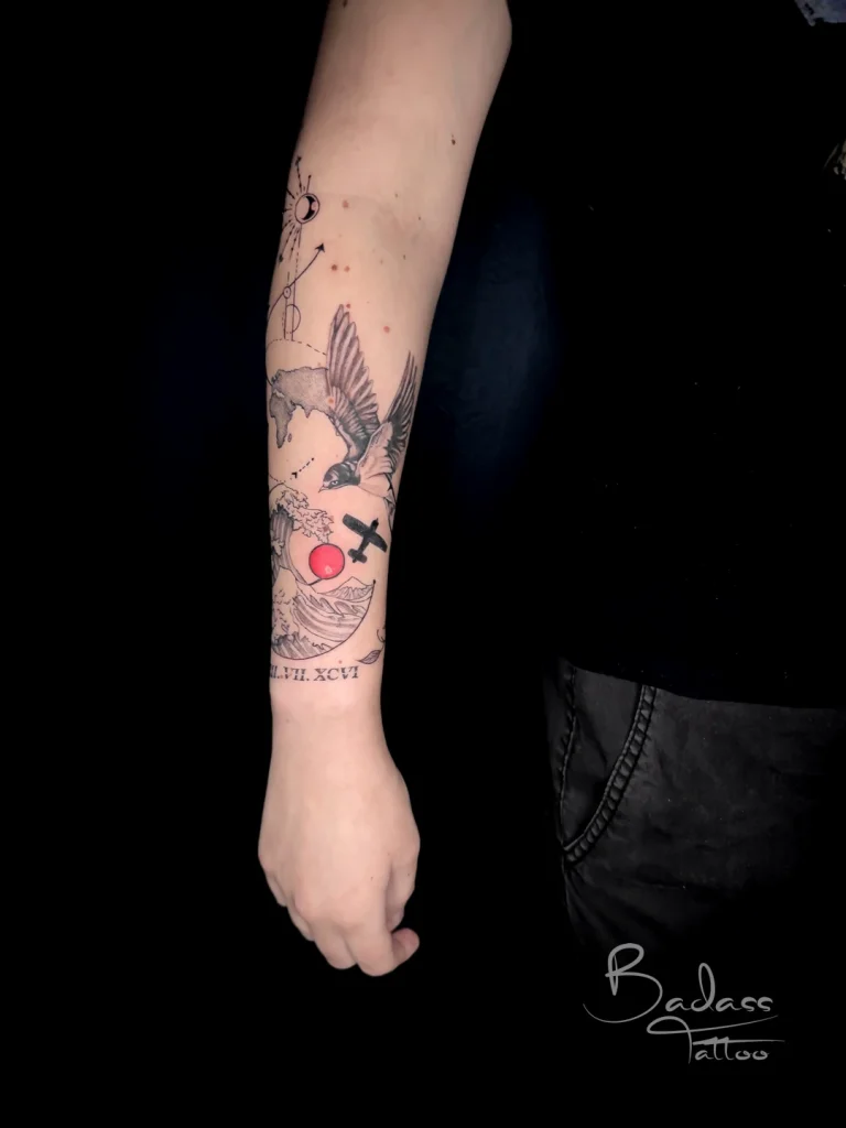 Badass Tattoo — fotografie de portofoliu 1074
